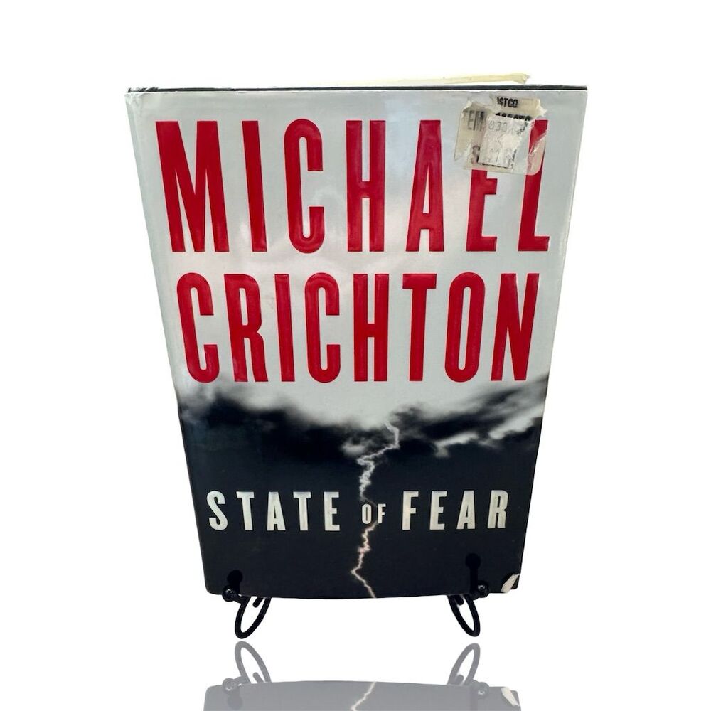 Michael Crichton State of Fear Hardcover First Edition Novel